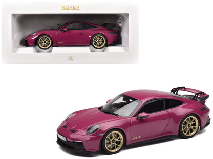 2021 Porsche 911 GT3 Ruby Star Neo 1/18 Diecast Model Car by Norev  free shipping USA