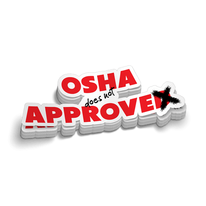 OSHA Hard Hat Decal