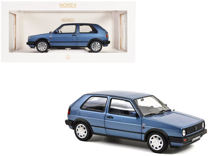 1988 Volkswagen Golf "10 Million" Star Blue Metallic 1/18 Diecast Model Car by Norev  free shipping USA