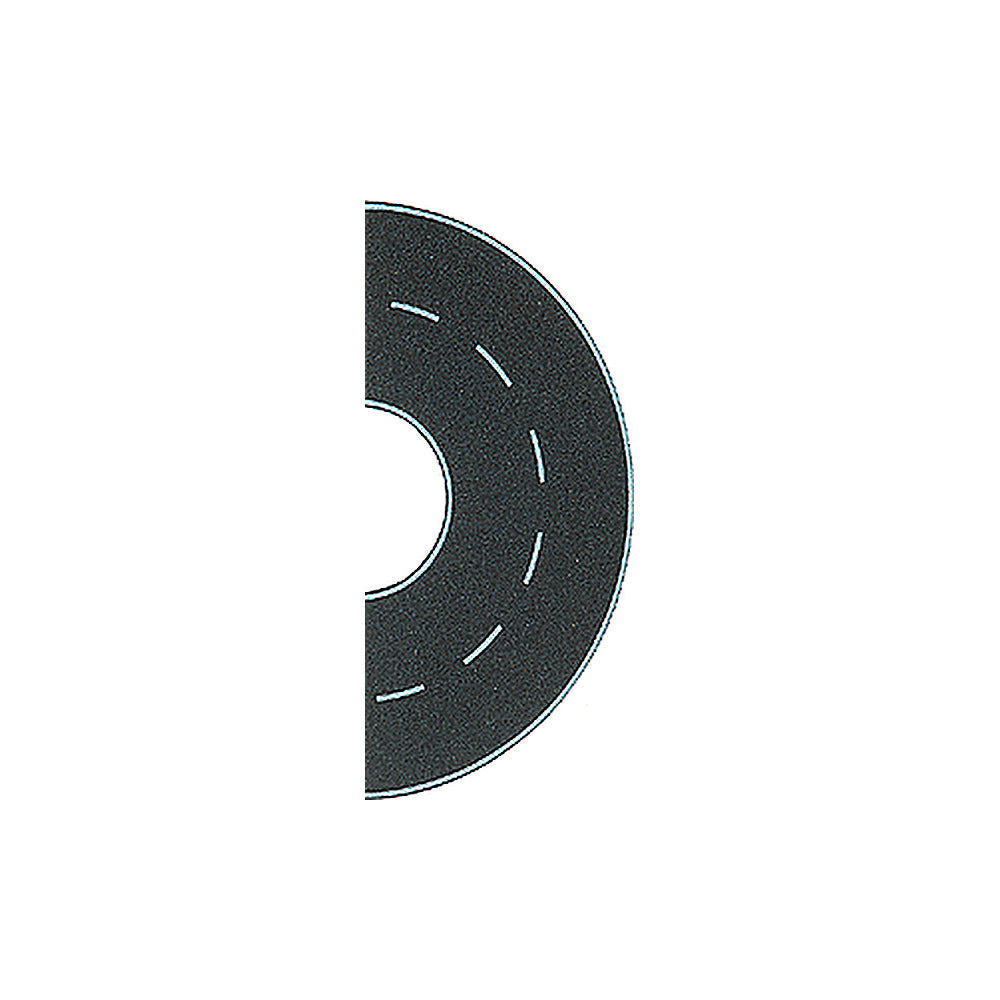 Busch 1103 HO Scale Self-Adhesive Curved Road Section, 19cm