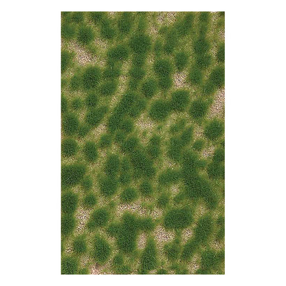 Busch 3516 A Scale Grass Tuft Sheet -- Long Spring Tufts