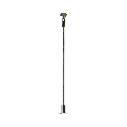 Busch 4112 HO Scale Round Station/Platform Lamp on Wood Post