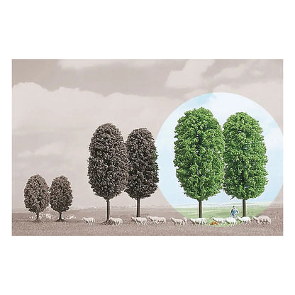 Busch 6165 HO Scale Deciduous Trees, 14.5cm Tall, pkg(2)