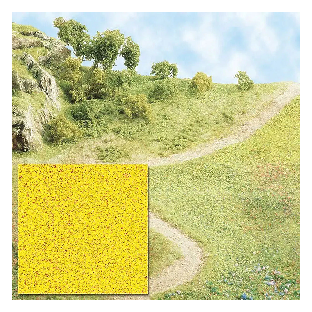 Busch 7054 A Scale Grass Scatter Material Ground Cover -- Yellow