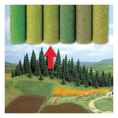 Busch 7272 A Scale Grass Mat -- Flower Field 39-3/8 x 59-1/16" 100 x 150cm