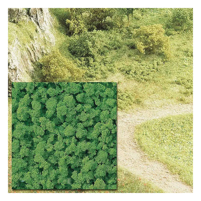 Busch 7367 A Scale Foam Flock Ground Cover -- Light Green 16-15/16oz 500ml