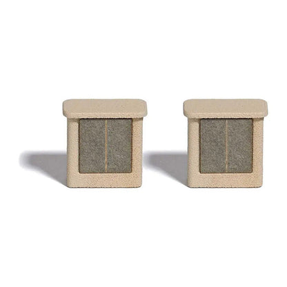 Busch 7773 HO Scale 1960s Electrical Cable Cabinets -- pkg(2)