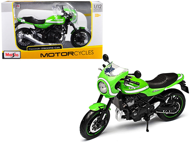 Kawasaki Z900RS Cafe Green 1/12 Diecast Motorcycle Model by Maisto  free shipping USA