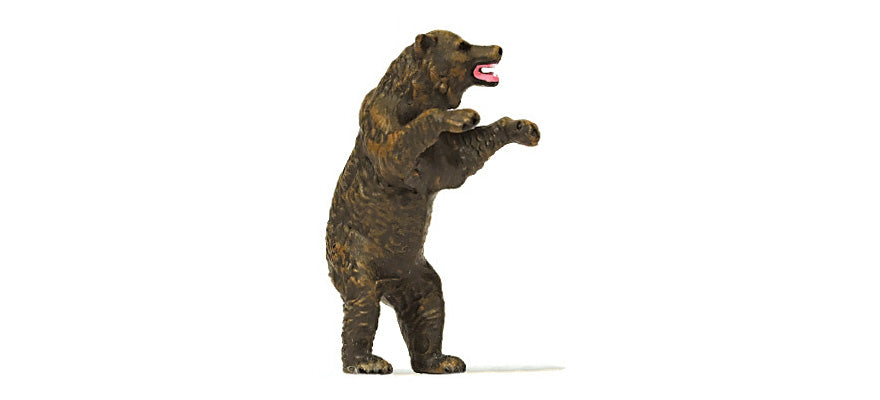 Preiser 29526 HO Scale Brown Bear Animal Figure