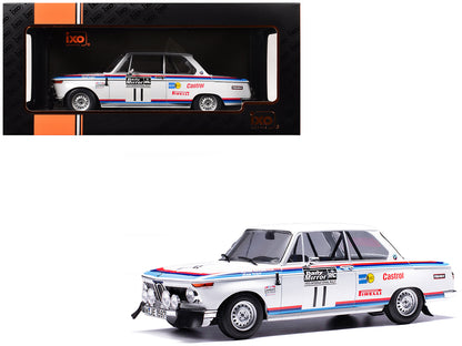 BMW 2002 #11 Achim Warmbold - Jean Todt "RAC Rally" (1973) 1/18 Diecast Model Car by IXO Models  free shipping USA