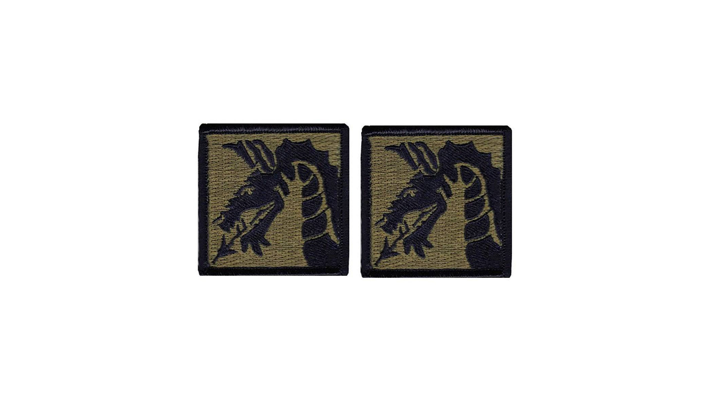 U.S. Army 18th Airborne Corps OCP Patch w/ Hook Fastener (pair)