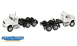 Walthers SceneMaster 949-11180 HO Intl 4900 Dual-Axle Tractor White