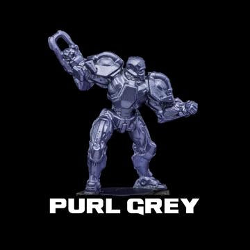 Turbo Dork: Metallic Acrylic Paint - Purl Grey
