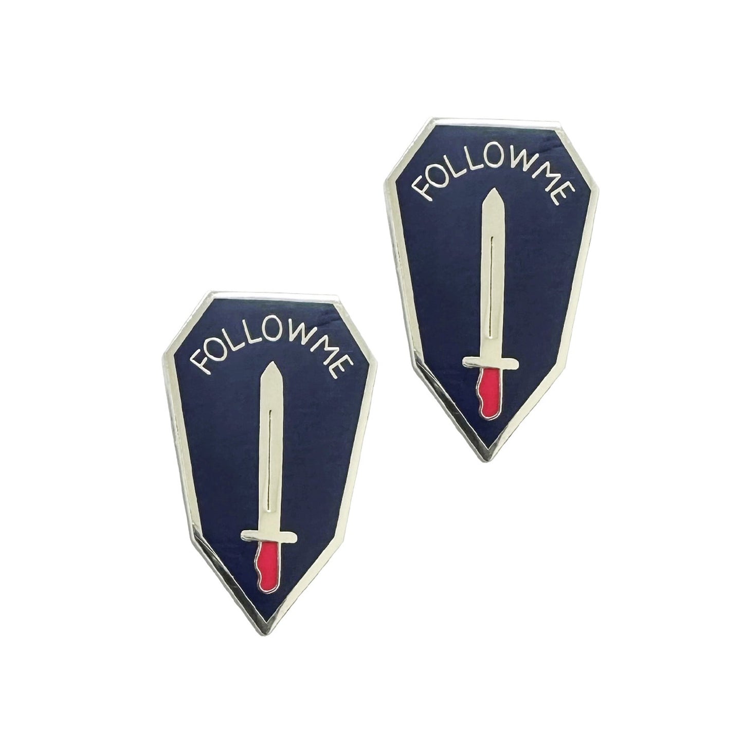 US Army Infantry Center & Infantry School Unit Crest (Pair)