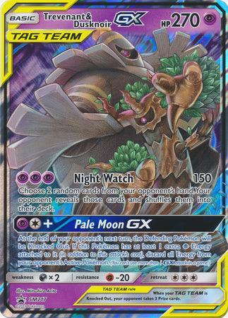 Trevenant & Dusknoir GX (SM217) (Jumbo Card) [Sun & Moon: Black Star Promos]
