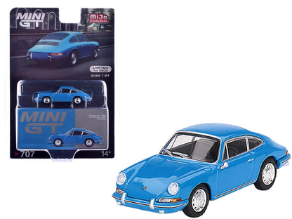 1963 Porsche 901 Blue "Quickblau" Limited Edition to 3600 pieces Worldwide 1/64 Diecast Model Car by Mini GT  free shipping USA