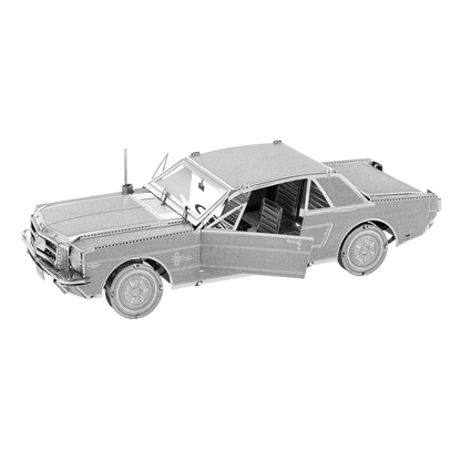1965 Ford Mustang 3D Steel Model Kit Metal Earth