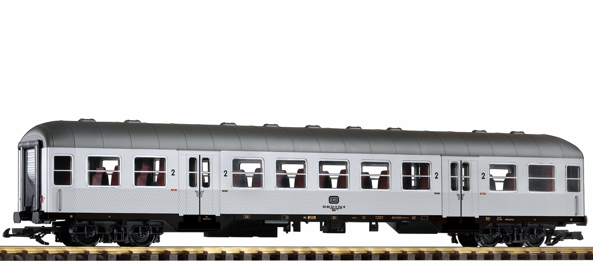 Piko 37631 G Scale DB IV Silver Coin 2nd Class Coach