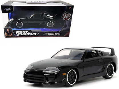 1995 Toyota Supra Black "Fast & Furious" Movie 1/32 Diecast Model Car by Jada  free shipping USA