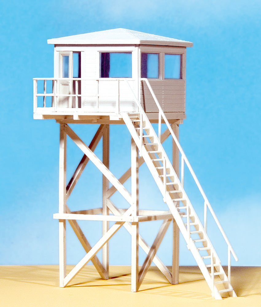 Preiser 17313 HO Scale Lifeguard Tower Detail Set Kit