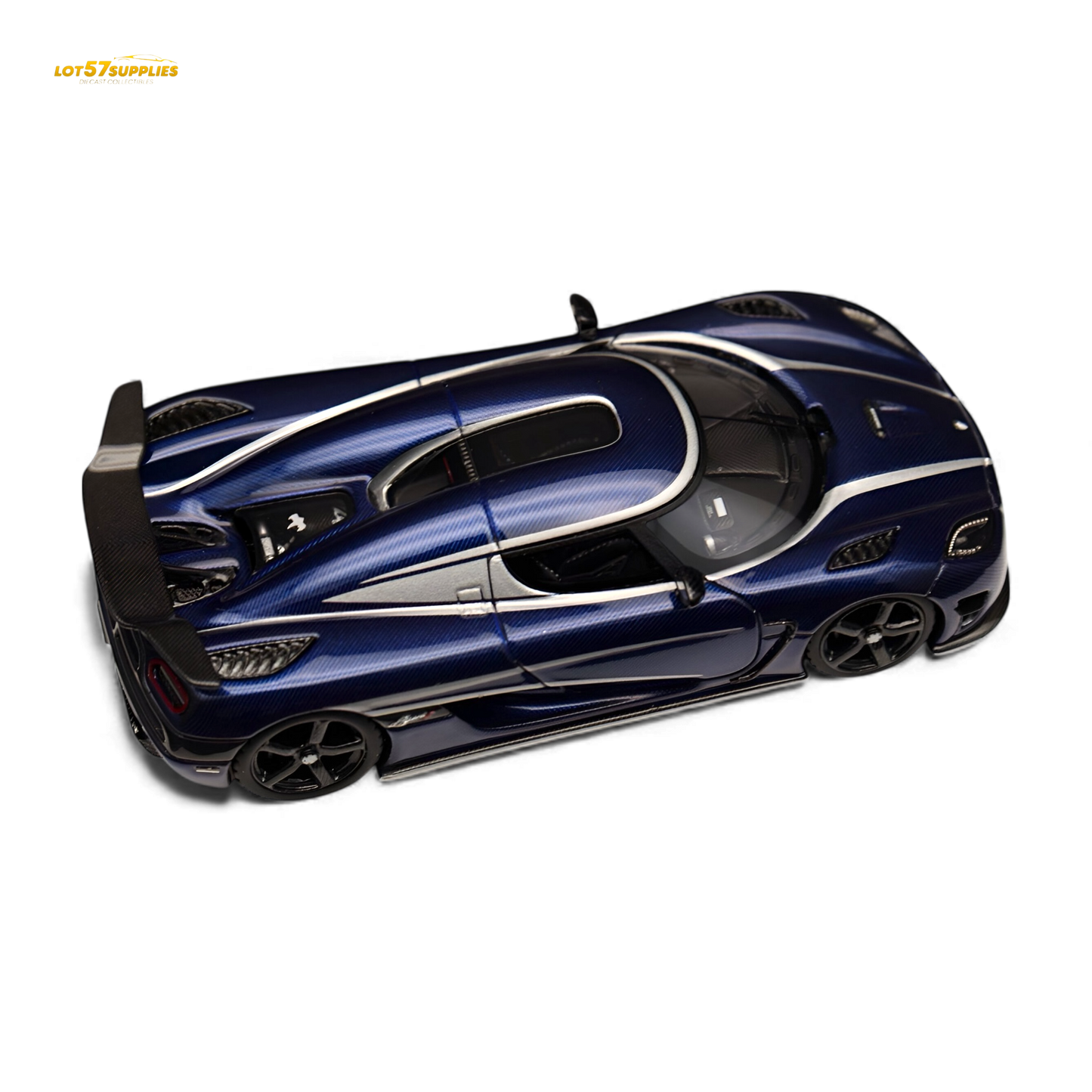 (Pre-Order) VMB Koenigsegg Agera R - Blue Carbon 1:64