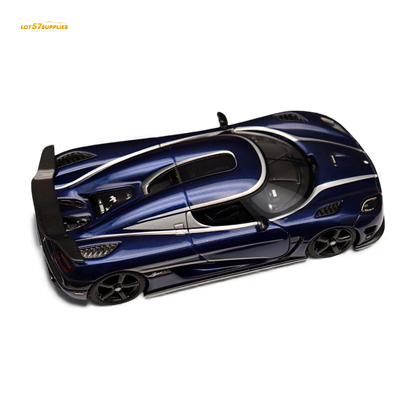 (Pre-Order) VMB Koenigsegg Agera R - Blue Carbon 1:64