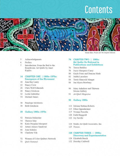 Art Quilts Unfolding by Schiffer Publishing