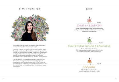Floral Doodling Handbook by Schiffer Publishing