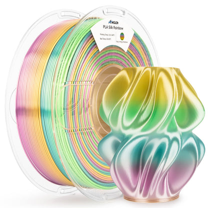 PLA Silk Rainbow 1.75mm, 1KG/2.2LB
