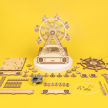 DIY Wooden Ferris Wheel Music Box Kit
