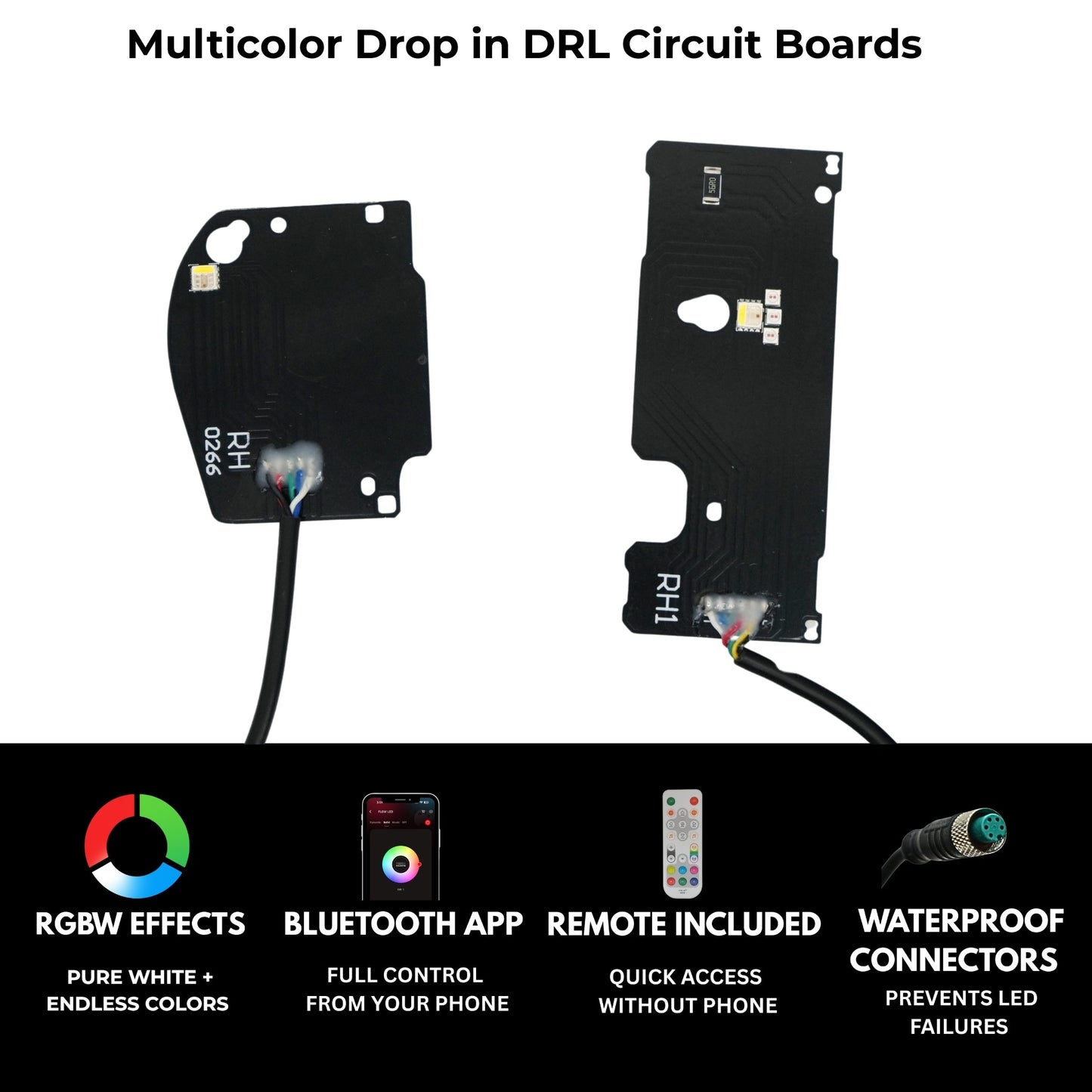Chevrolet Camaro RS/SS RGBWA DRL Boards (2019-2024)