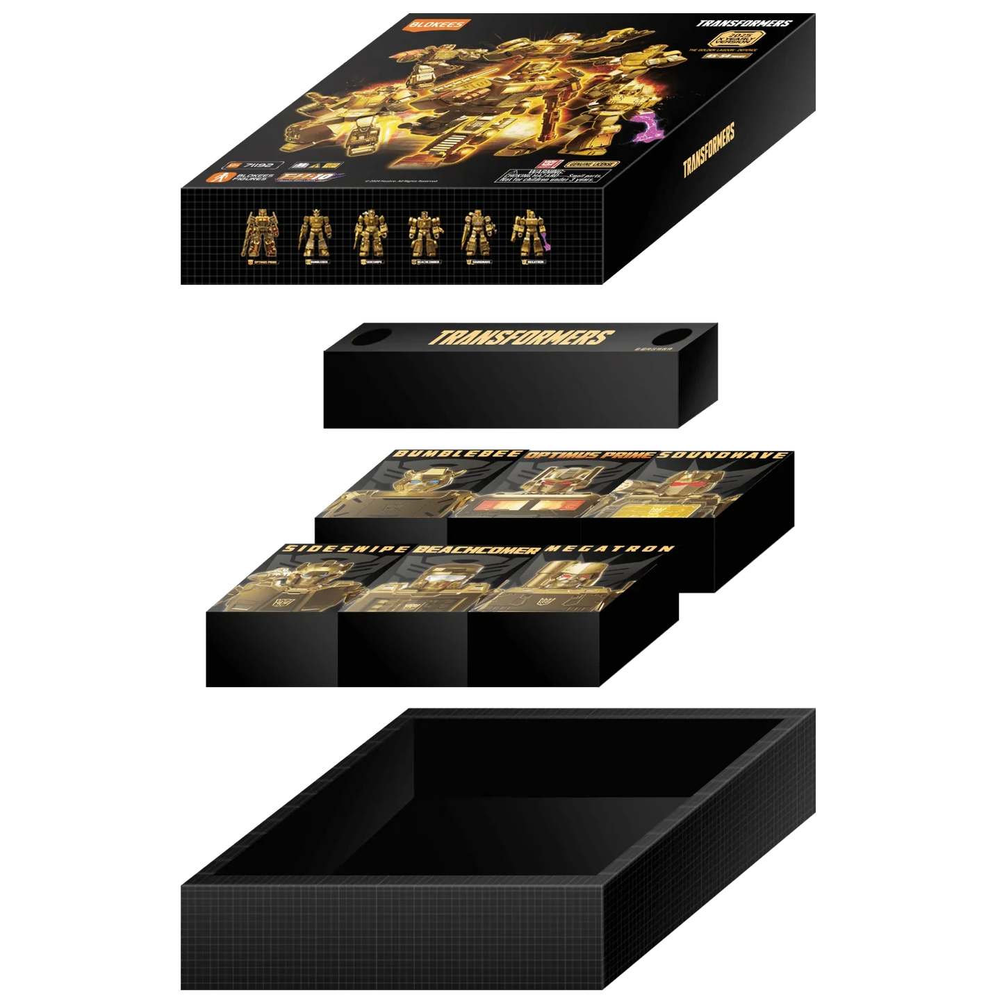 Blokees Transformers X Yearly Version 2025: The Golden Lagoon - Defence