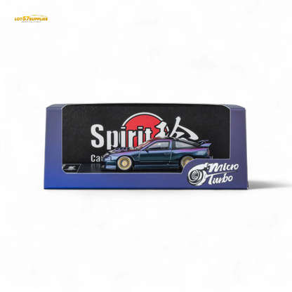 MicroTurbo Custom 180SX Spirit Rei - Purple Chameleon GMHS 2025 Special Edition 1:64