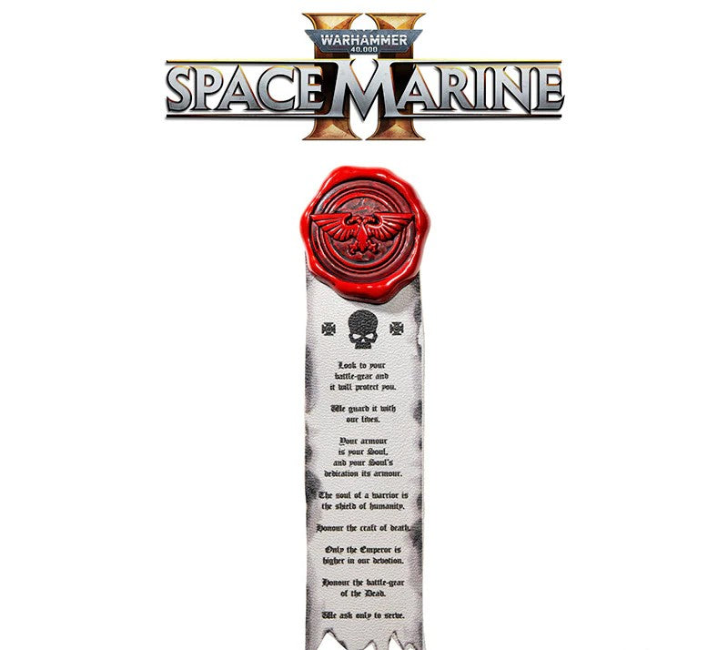Starforged: Purity Seal - Space Marine II Astartes Imperial Aquila Pin+Sticker