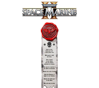 Starforged: Purity Seal - Space Marine II Astartes Imperial Aquila Pin+Sticker
