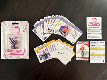 Origin Story: Heroes & Villains Mini Expansion