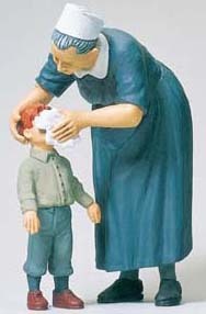 Preiser 45507 G Scale Pedestrians Protestant Sister with Child
