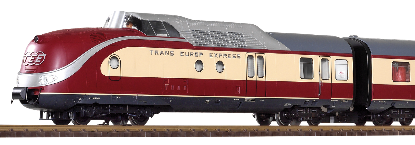 Piko 37320 G Scale DB III TEE VT11.5 Diesel 3-Unit Train