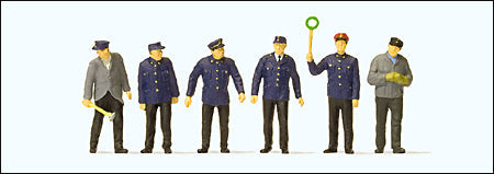 Preiser 10584 HO Scale Railroad Personnel German (DB) Railroad
