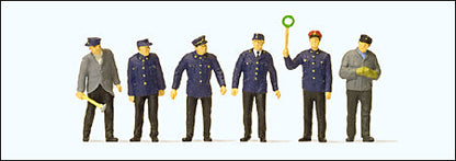Preiser 10584 HO Scale Railroad Personnel German (DB) Railroad