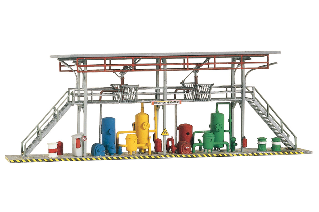 Piko 61105 HO Scale Tank Station Fill Racks Building Kit