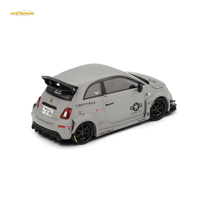 Mini-GT Abarth 595 LB-WORKS x Abas Works Grey MGT00995 1:64