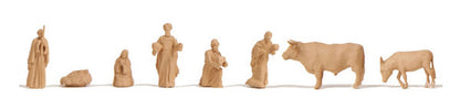 Noch 14394 HO Scale Christmas Nativity Scene -- Laser-Cut Wood Kit