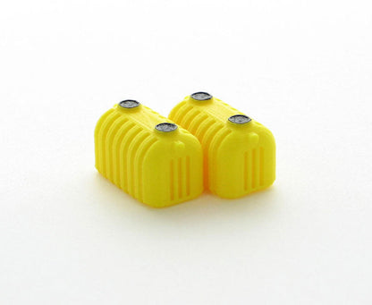 3D To Scale 87-145-Y 1/87 – Septic Tank 2pk Yellow Scene Utility