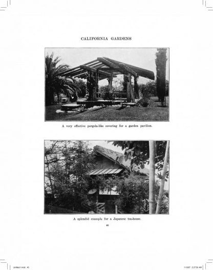 California Gardens of the Arts & Crafts Period by Schiffer Publishing