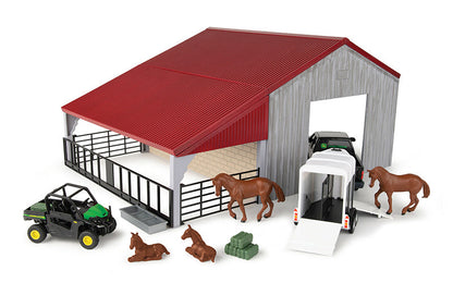 Ertl 47522 1/32 Scale John Deere Weathered Barn Playset