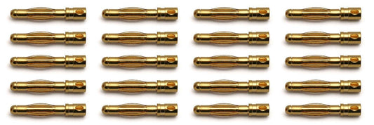 Team Associated 659 4.0 mm Connectors (30 Male)