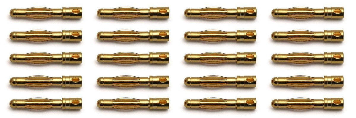 Team Associated 659 4.0 mm Connectors (30 Male)