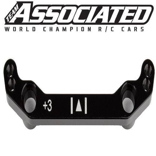 Associated 92257 RC10B74.1 Steering Rack, +3mm aluminum