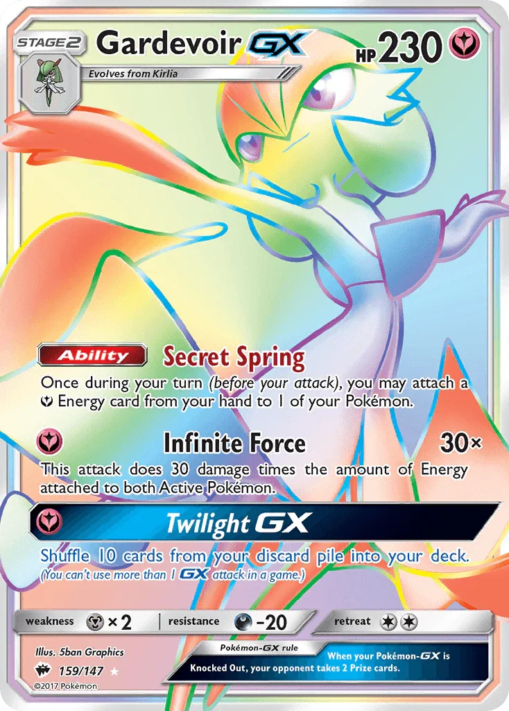 Gardevoir GX (159/147) [Sun & Moon: Burning Shadows]